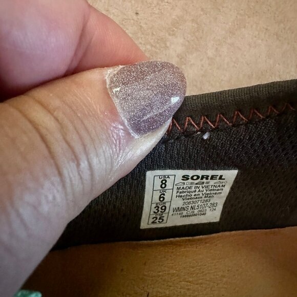 Sorel Kinetic Impact II MJ Strap Sneaker Shoes Womens 7.5 NL5107-283 Sorel - Picture 4 of 4